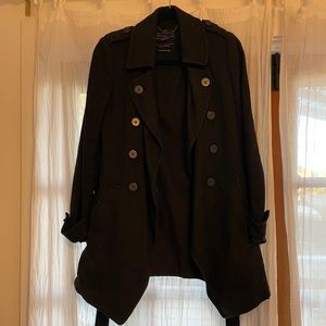 All Saints Black Coat